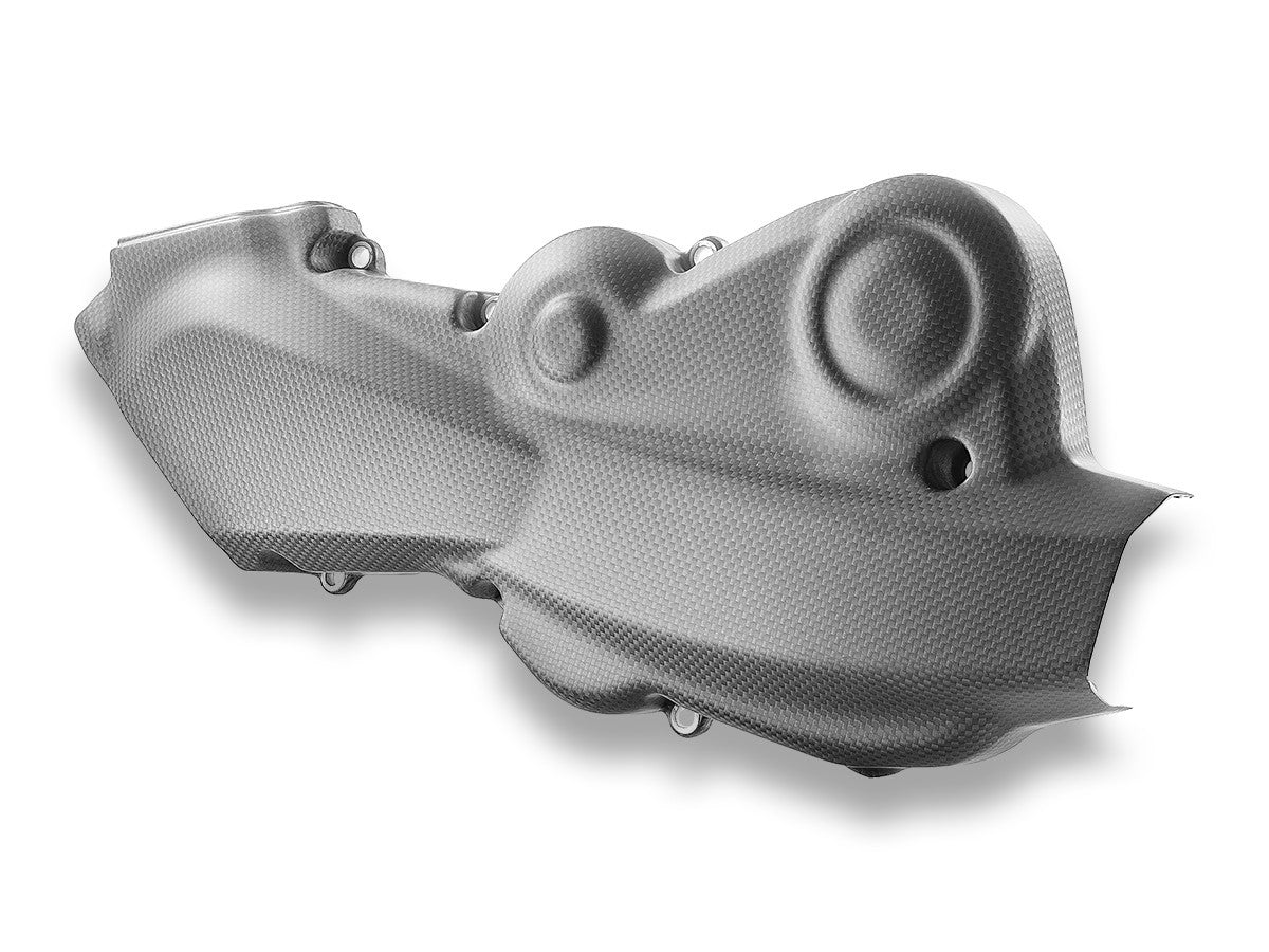 DBK Carbon Belt Covers Matt Ducati Hypermotard 950 2019-2025 - Adventure Parts