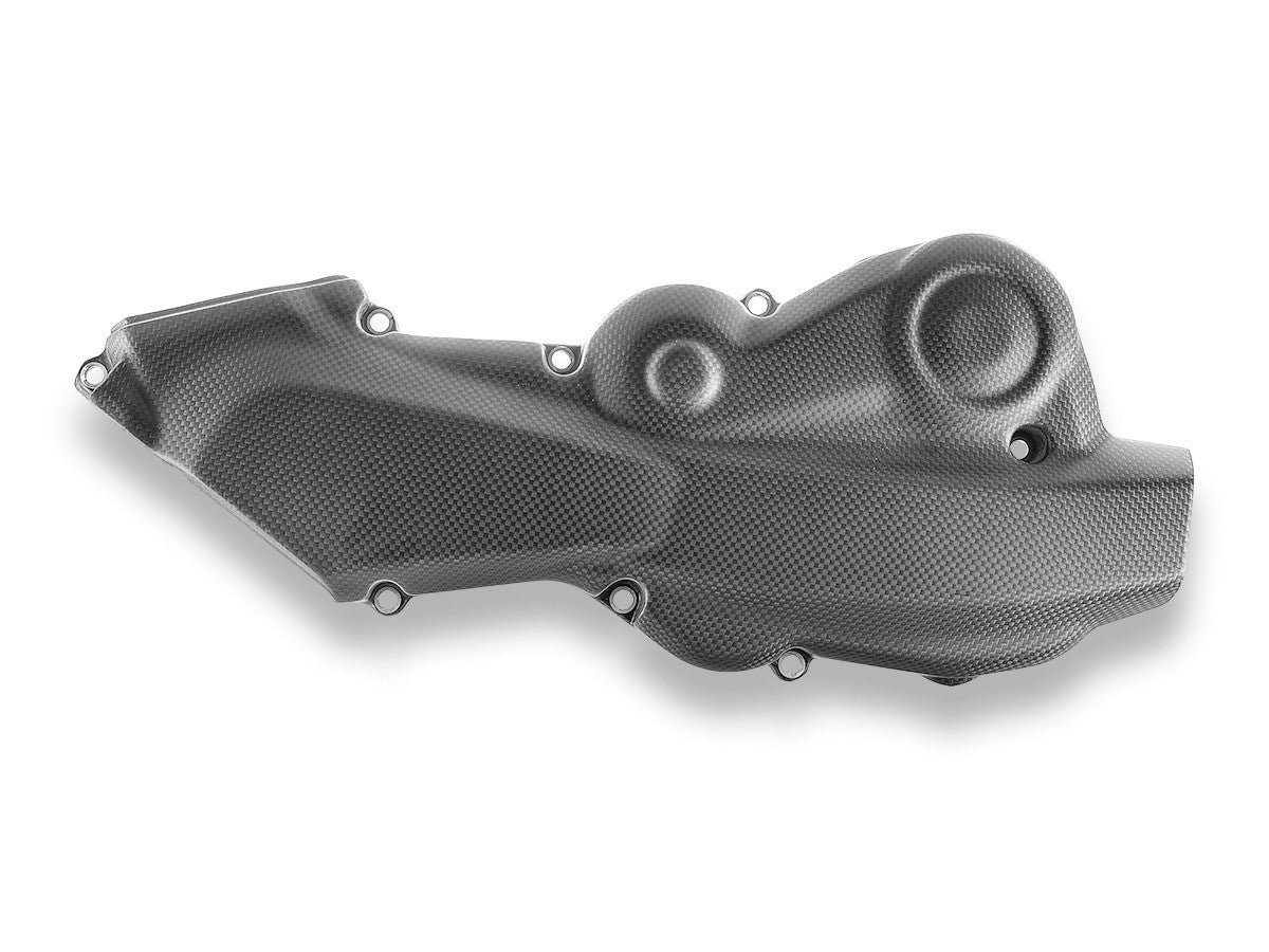 DBK Carbon Belt Covers Matt Ducati Hypermotard 950 2019-2025 - Adventure Parts