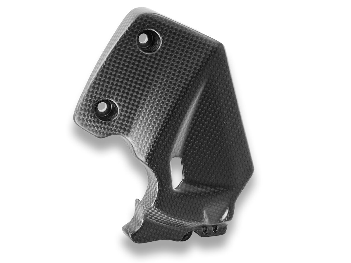 DBK Carbon Sprocket Cover Ducati Hypermotard 950 2019-2025 - Adventure Parts