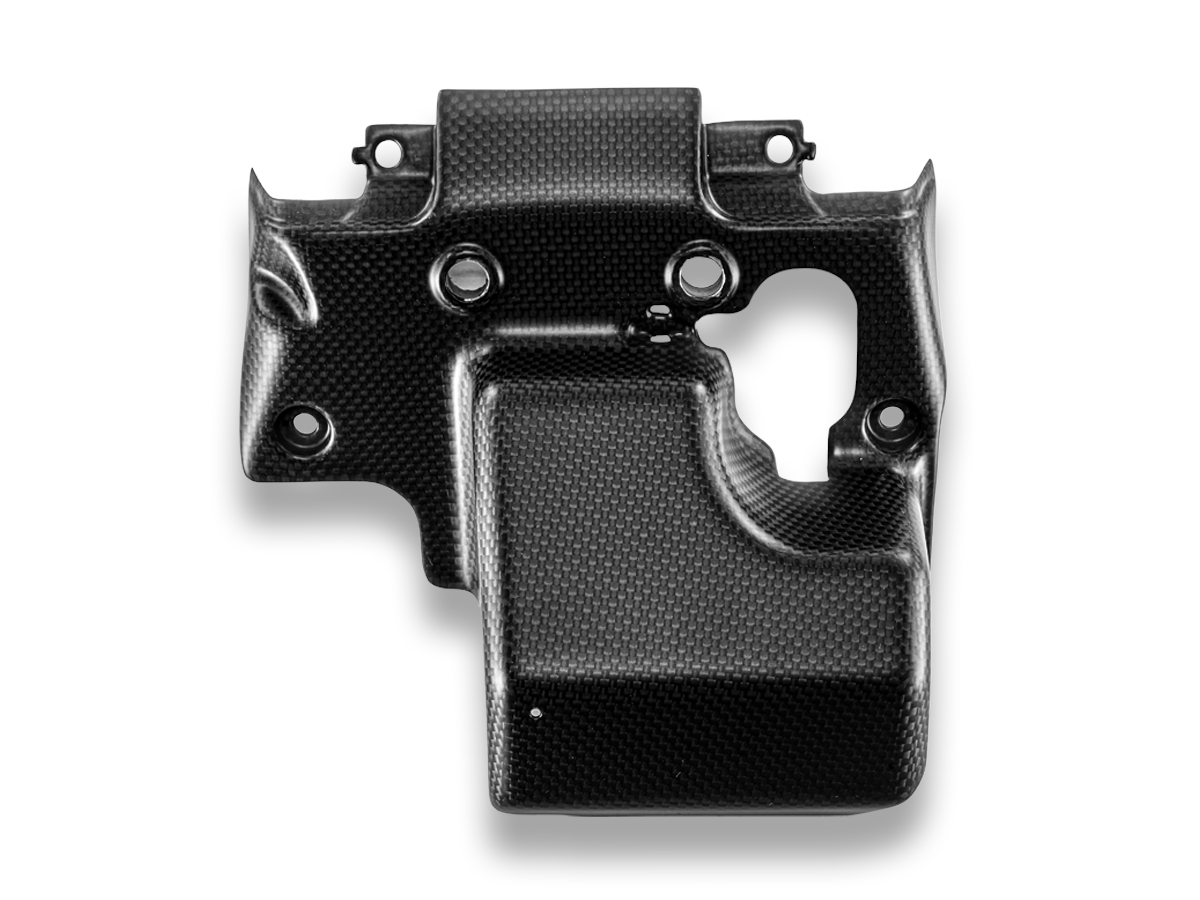 DBK Carbon Under Seat Rear Cover Ducati Hypermotard 950 2019-2025 - Adventure Parts
