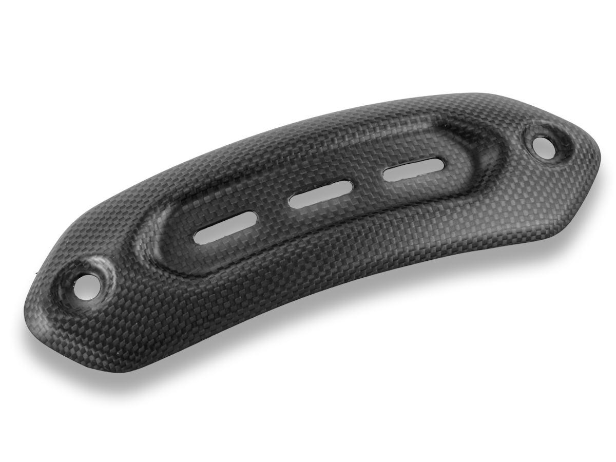 DBK Carbon Heat Guard Ducati Hypermotard 950 2019-2025 - Adventure Parts