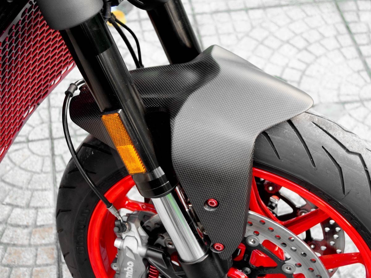 DBK Carbon Front Fender Ducati Monster 2021-2025 - Adventure Parts