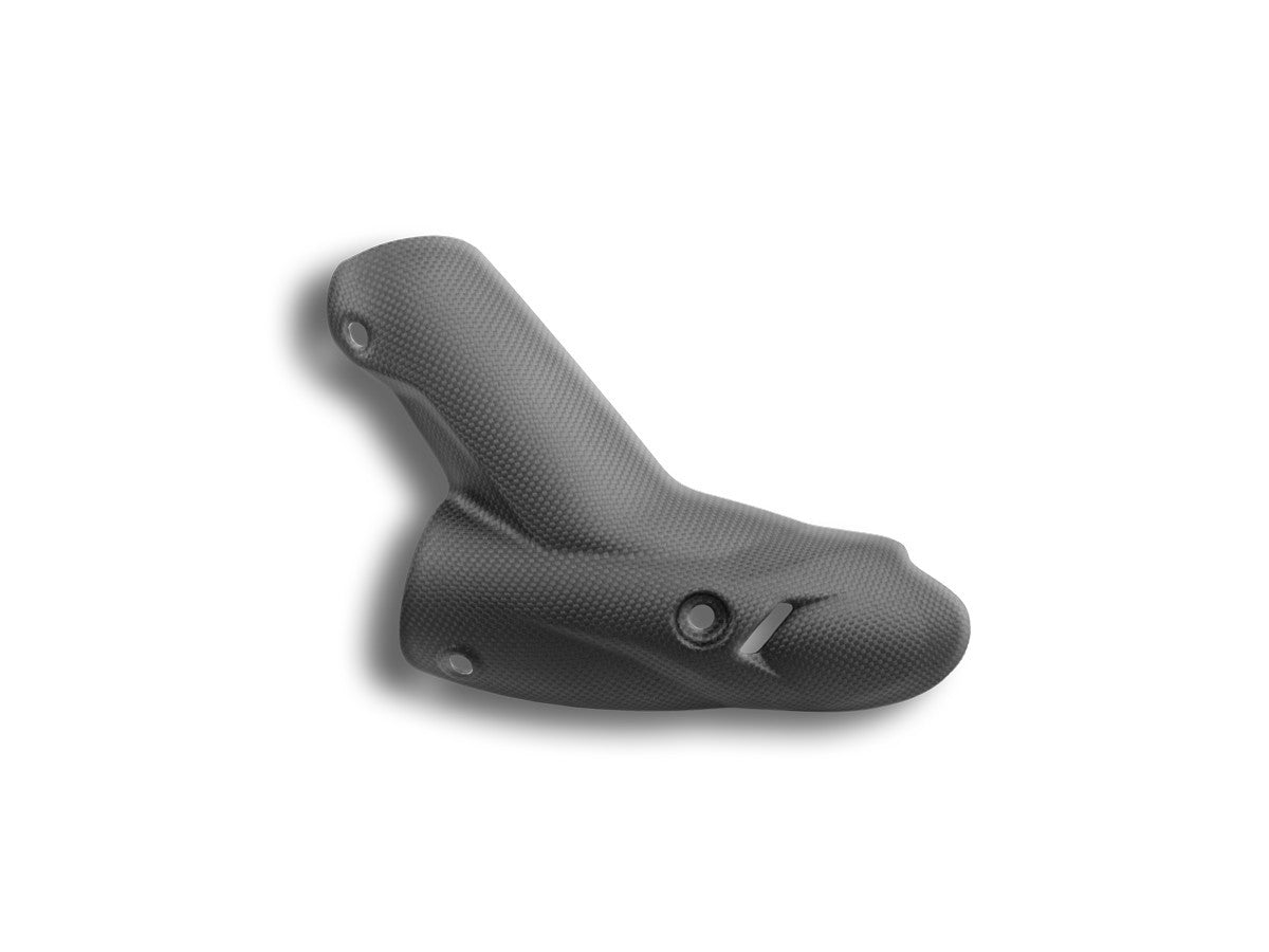DBK Carbon Exhaust Heat Shield Matt Ducati Monster 937 2021-2025 - Adventure Parts