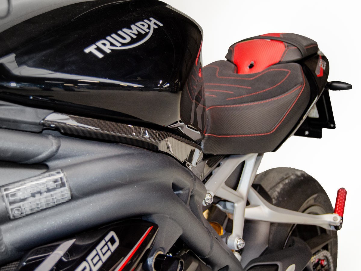 DBK Carbon Glossy Tank Infills Triumph Speed Triple 1200 2021-2025