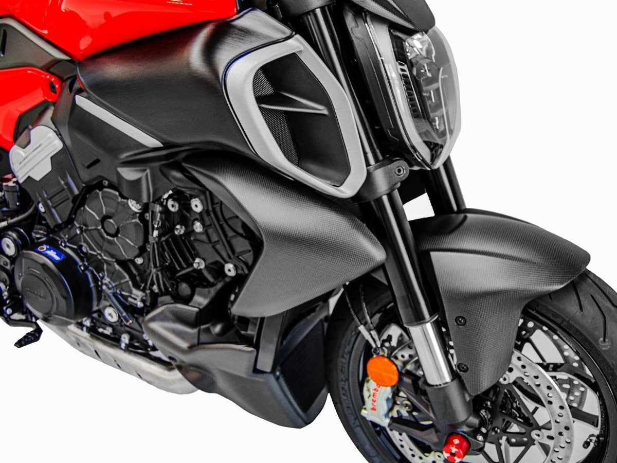 DBK Carbon Side Panels Matte Ducati Diavel V4 2023-2024