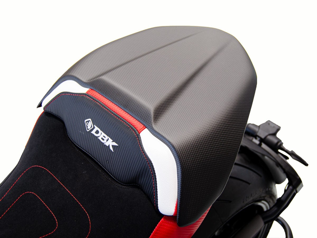 DBK Carbon Passenger Seat Cover Matt Ducati Diavel V4 2023-2024