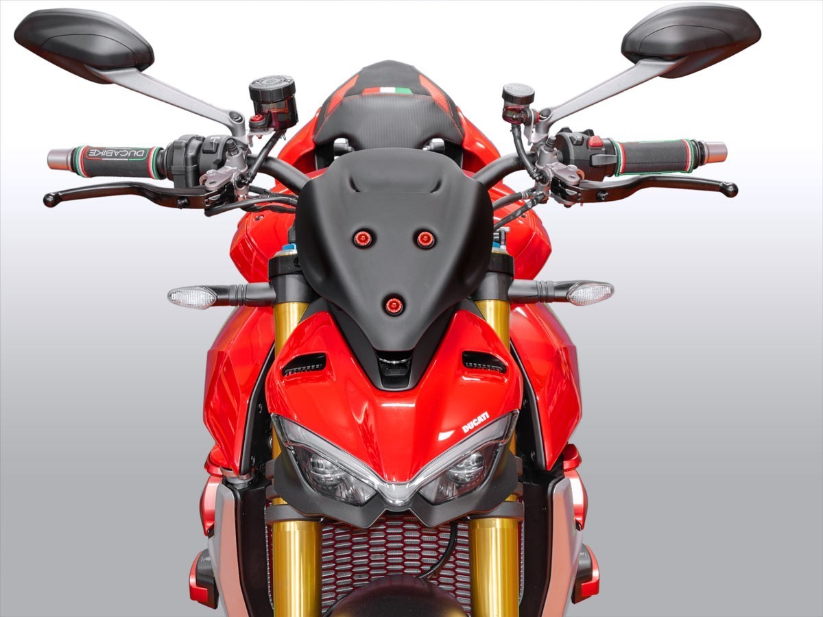 DBK Windscreen Sport Ducati Streetfighter V4 2020-2024 - Adventure Parts