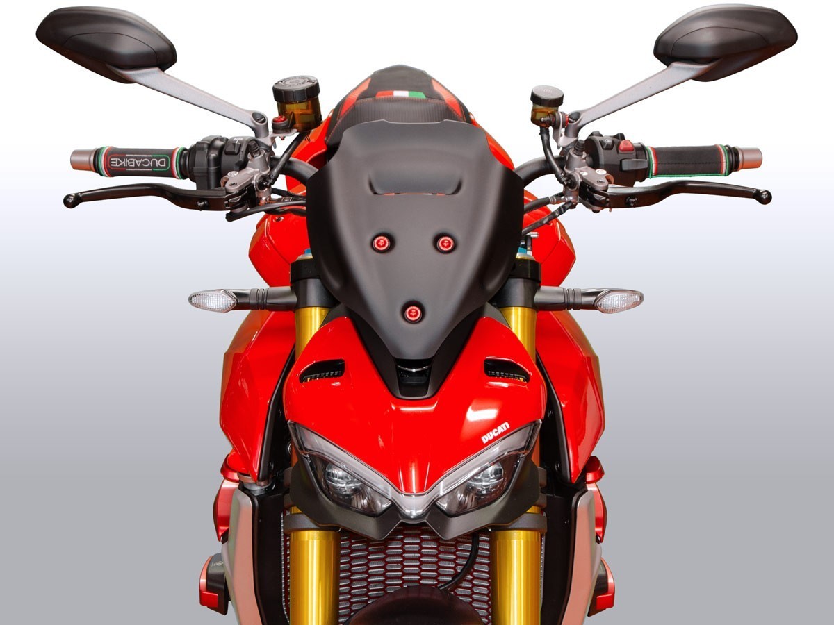 DBK Windscreen Touring Ducati Streetfighter V4 2020-2024 - Adventure Parts
