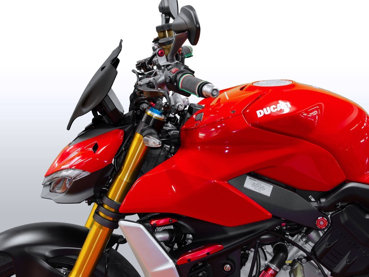 DBK Windscreen Touring Ducati Streetfighter V4 2020-2024 - Adventure Parts