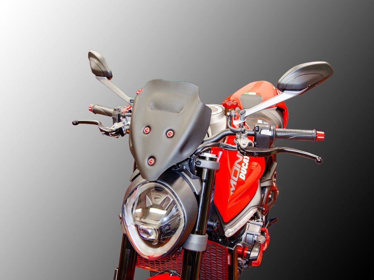 DBK Windscreen Sport Ducati Monster 2021-2025 - Adventure Parts