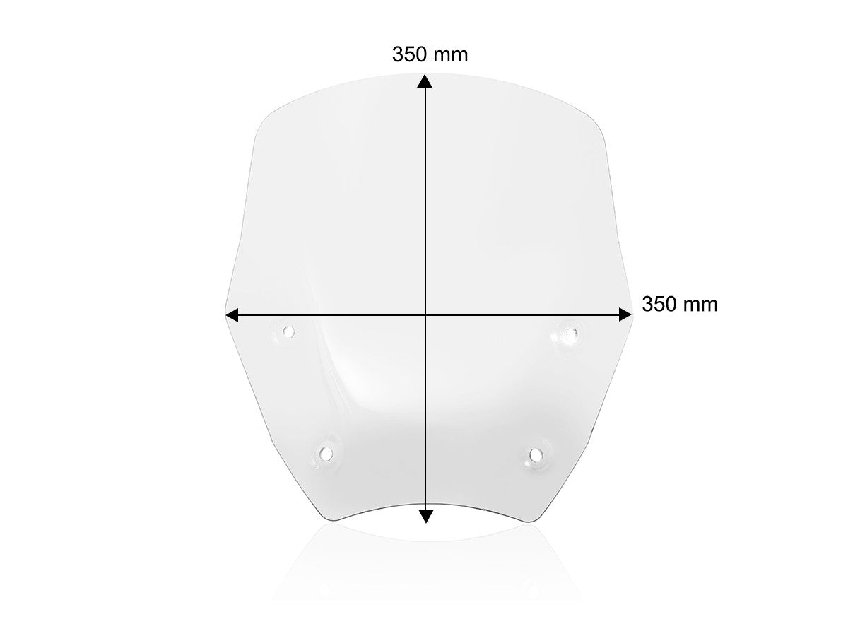 DBK Intermediate Windshield With Radar BMW R1300 GS 2024-2025