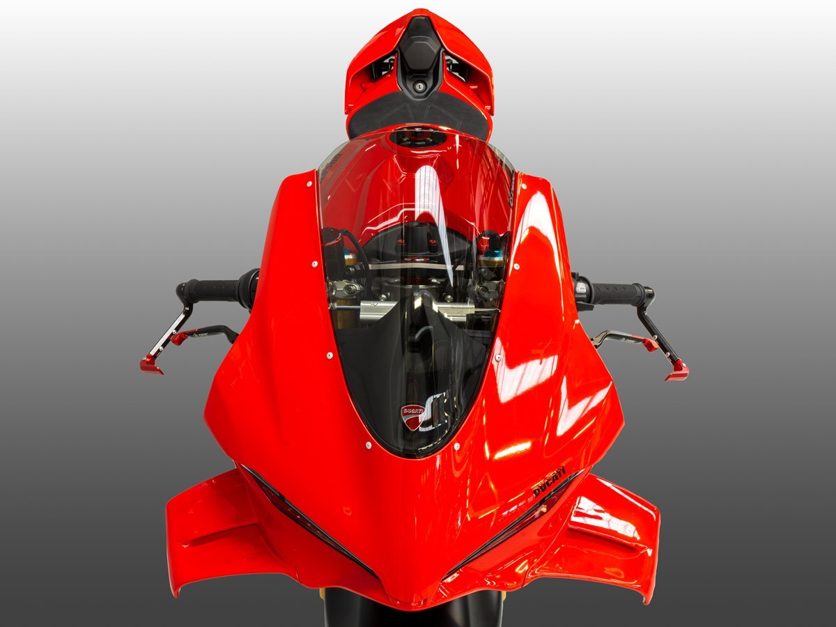 DBK Larger Windscreen Ducati Panigale V4 2025 - Adventure Parts