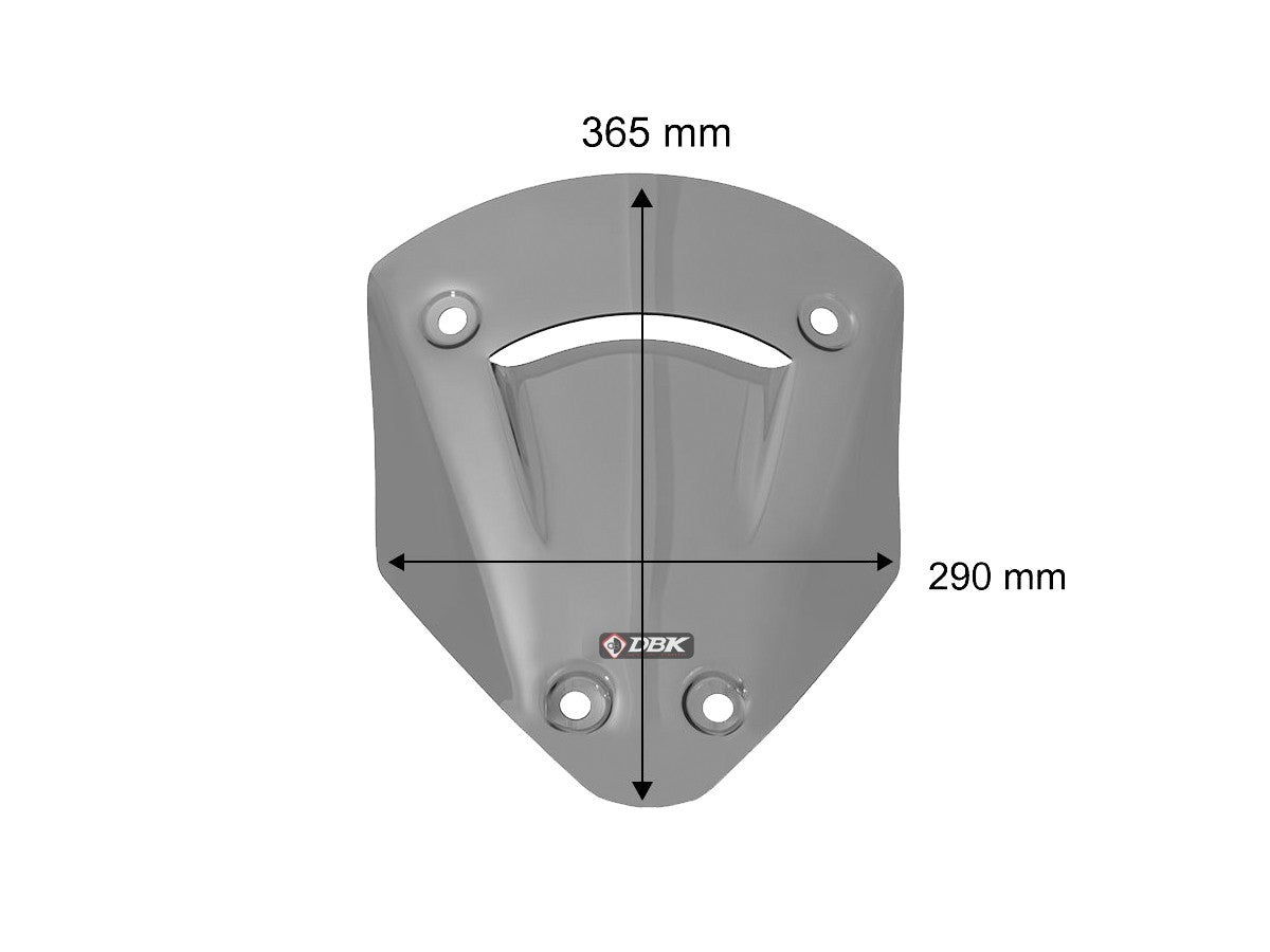 DBK Sport Windscreen Ducati Multistrada V2 2025 - Adventure Parts