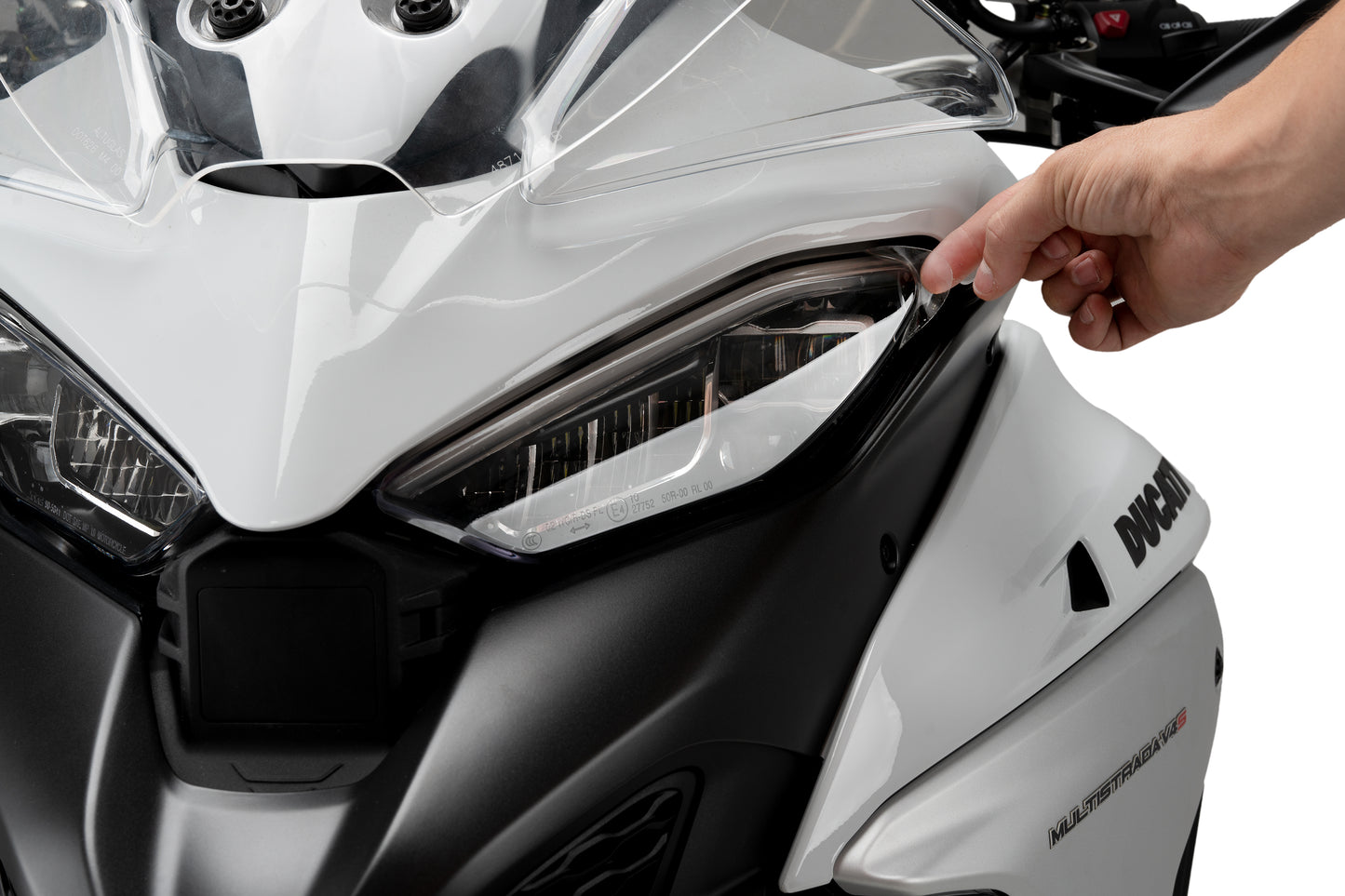 Puig Adhere Headlight Protector DUCATI MULTISTRADA V4 V4S 2021-2025