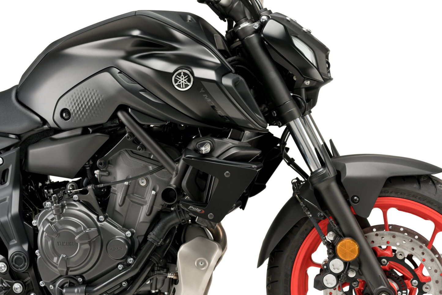Puig Downforce Naked Side Spoilers Yamaha MT-07 2021-2024