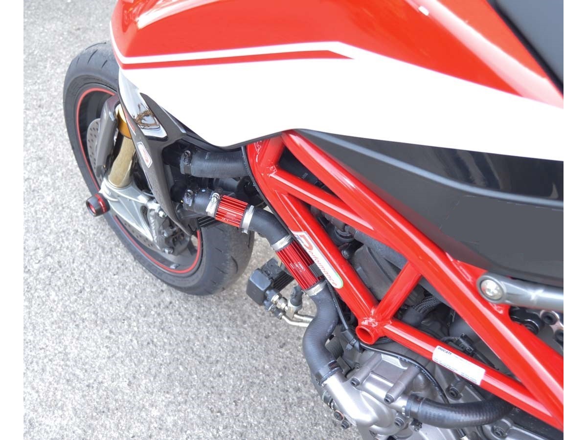 DBK Line Cooler Ducati Hypermotard 950 2019-2025 - Adventure Parts