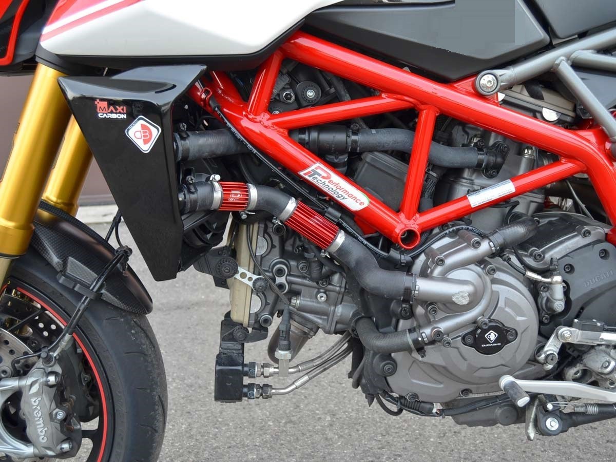 DBK Line Cooler Ducati Hypermotard 950 2019-2025 - Adventure Parts