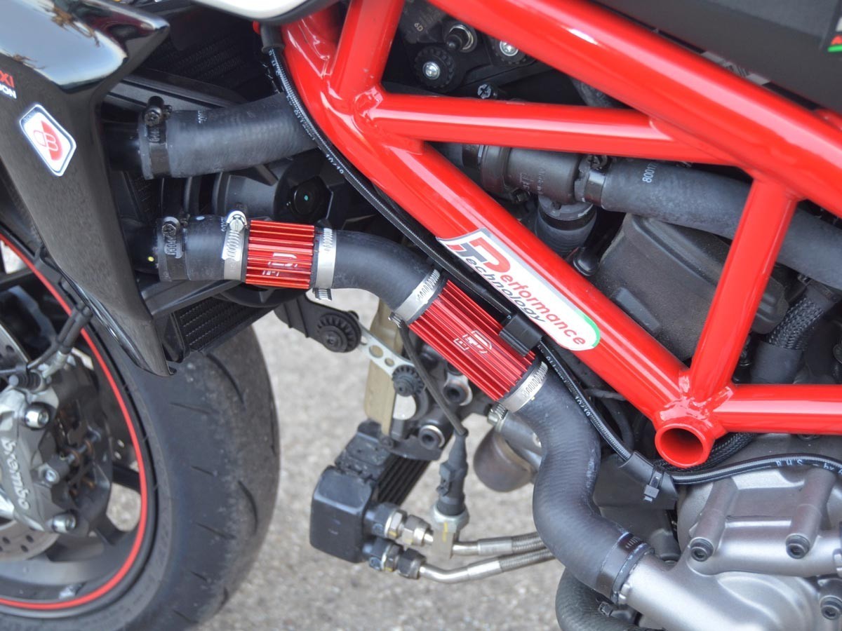 DBK Line Cooler Ducati Hypermotard 950 2019-2025 - Adventure Parts