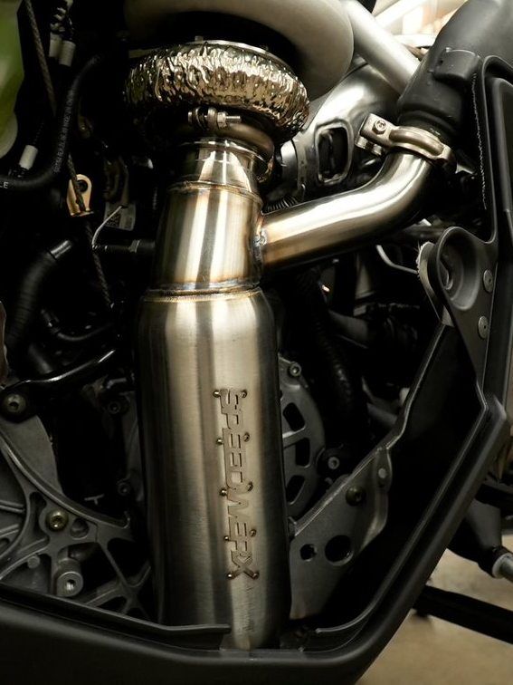 Speedwerx L2 Competition Series Lightweight Muffler Stainless Steel Polaris 850 Patriot Boost RMK/VR1/Assault 2022-2025 - Adventure Parts