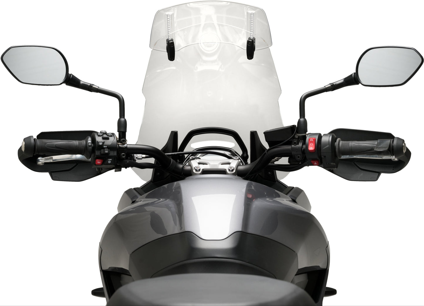 Puig Touring Windscreen w/ Visor Triumph Tiger Sport 660 2022-2025 - Adventure Parts