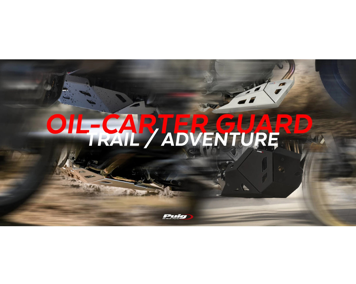 Puig Oil-Carter Guard Skid Plate Yamaha Tenere 700 2019-2025