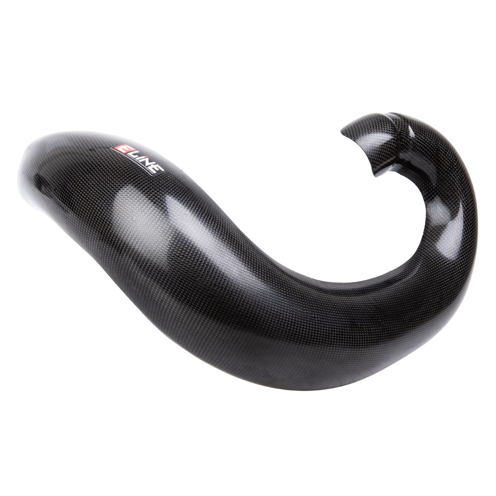 E Line Carbon Fiber Pipe Guard Yamaha YZ250 2002–2026