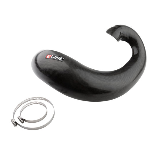 E Line Carbon Fiber Pipe Guard Husqvarna TE 150 (Fuel Injected) 2020–2022