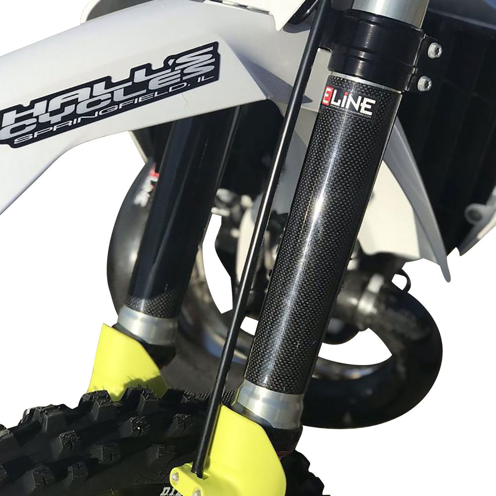 E Line Carbon Fiber Upper Fork Guards Stark Future Varg EX 2023-2025