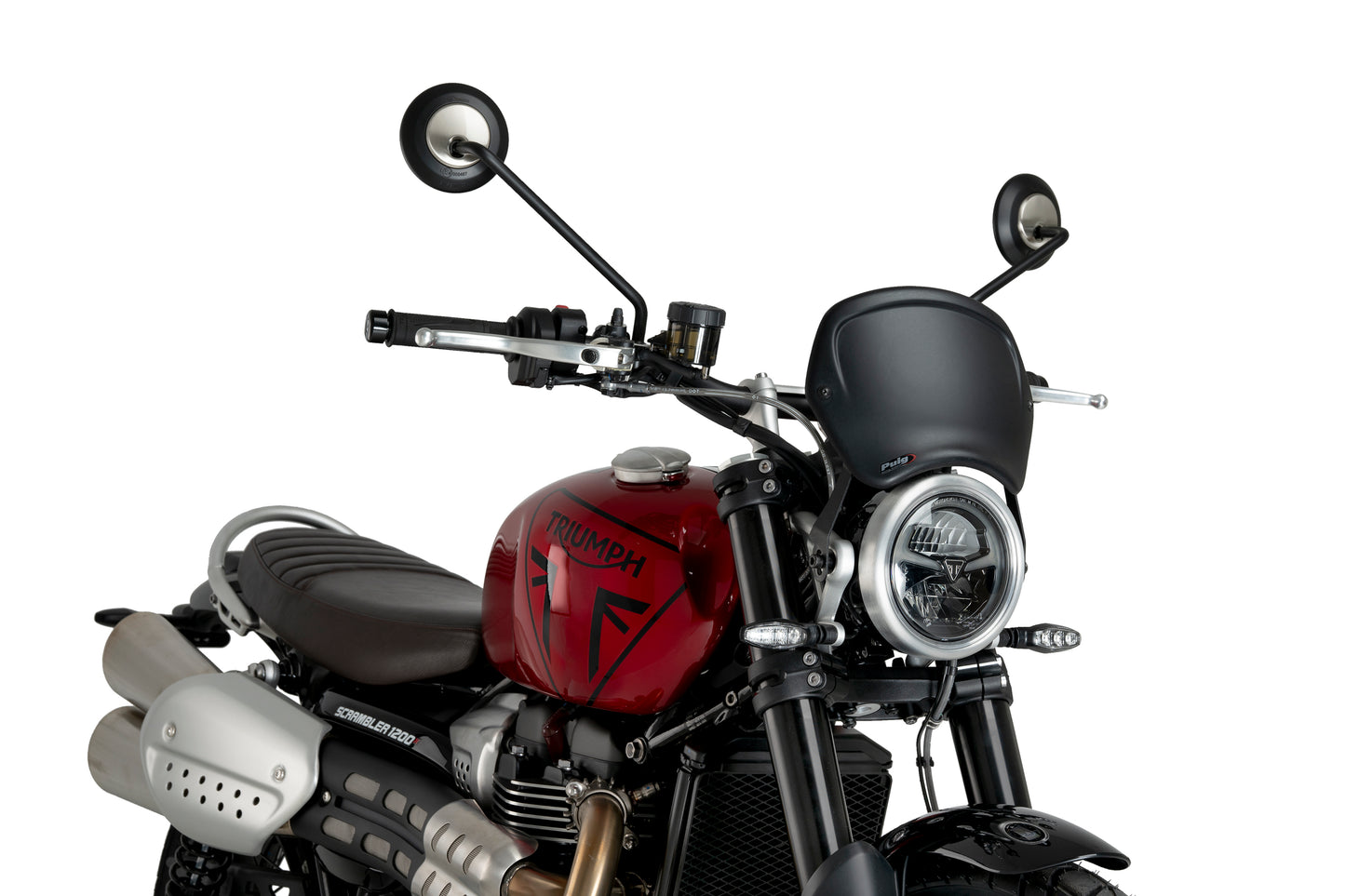 Puig Front Plate Triumph Scrambler 1200X 2024-2025