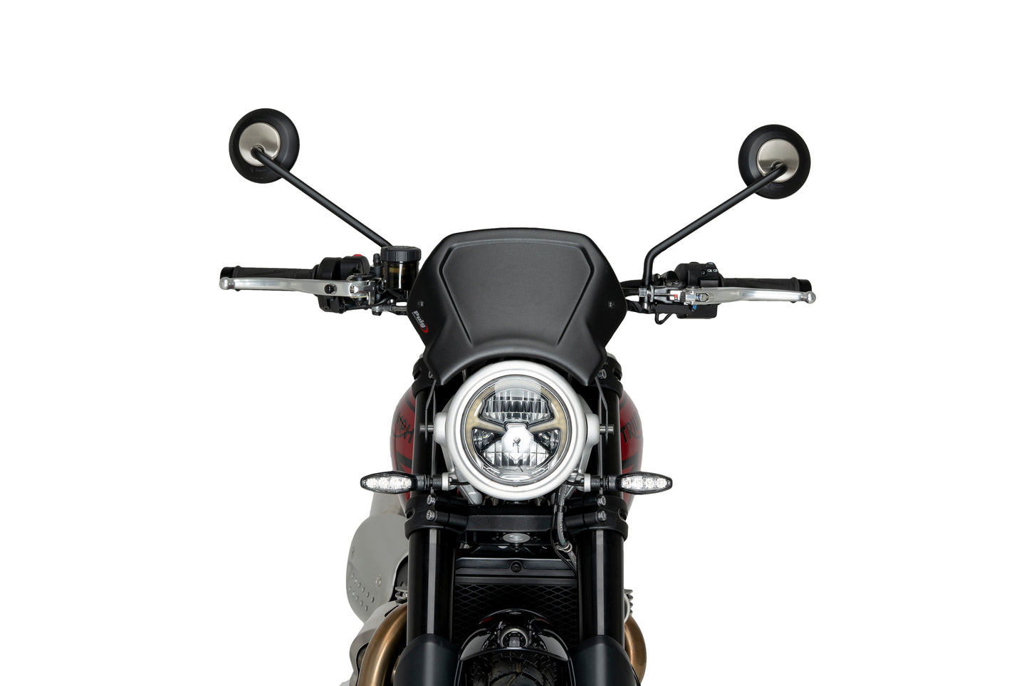 Puig Aluminum Front Plate Triumph Scramble 1200X 2024-2025