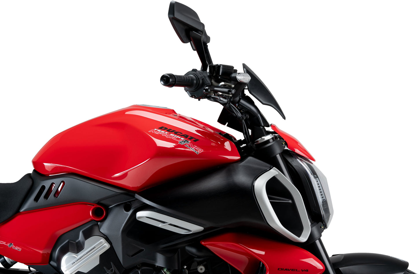 Puig New Generation Sport Plus Windscreen Ducati Diavel V4 2024-2025 - Adventure Parts