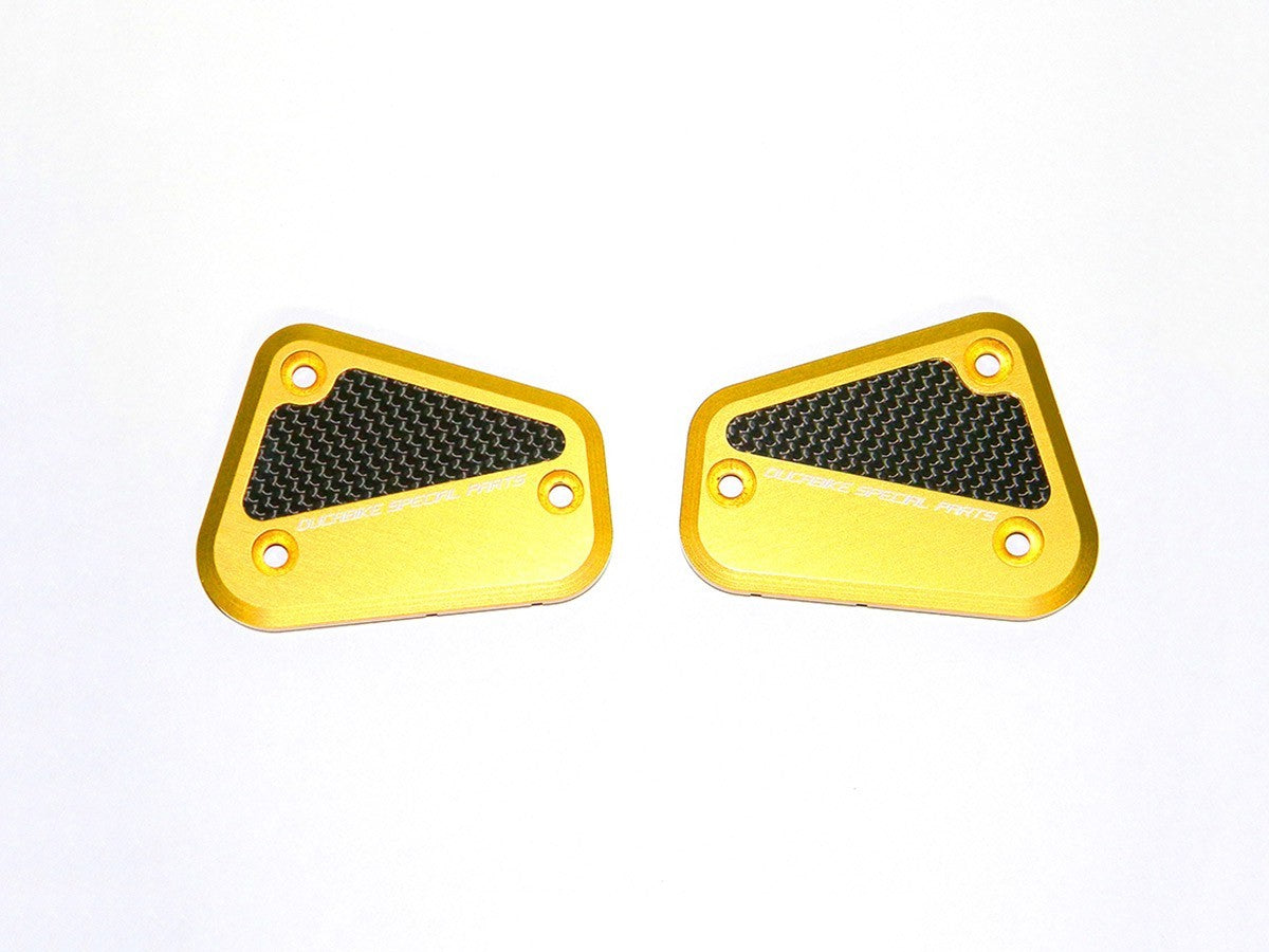 DBK Fluid Reservoir Caps Ducati Streetfighter 1098 2009-2013 - Adventure Parts
