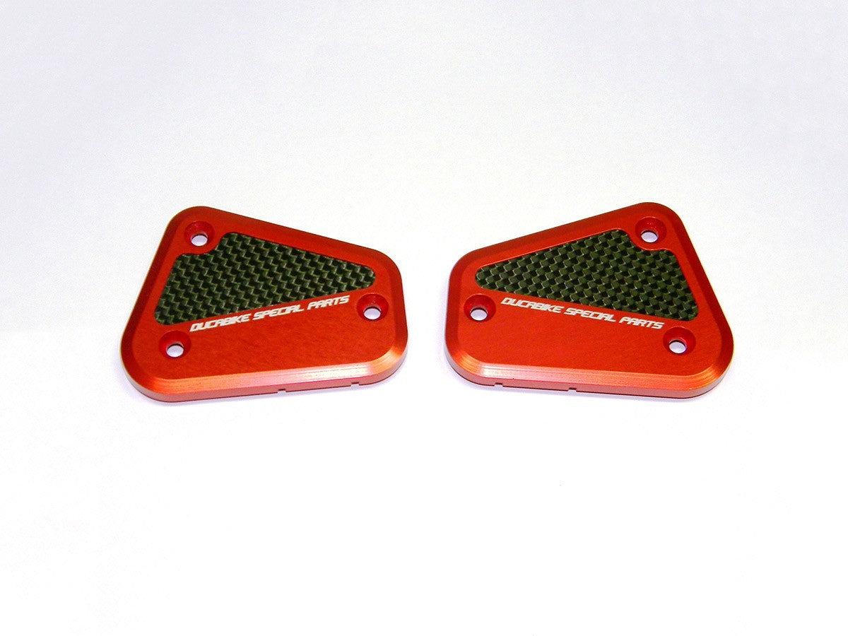 DBK Fluid Reservoir Caps Ducati Streetfighter 1098 2009-2013 - Adventure Parts