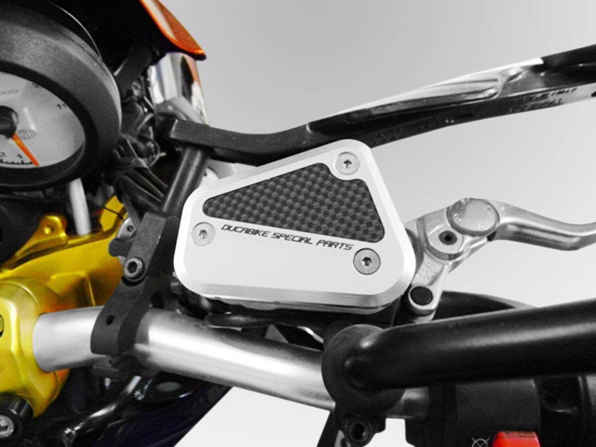 DBK Fluid Reservoir Caps Ducati Streetfighter 1098 2009-2013 - Adventure Parts