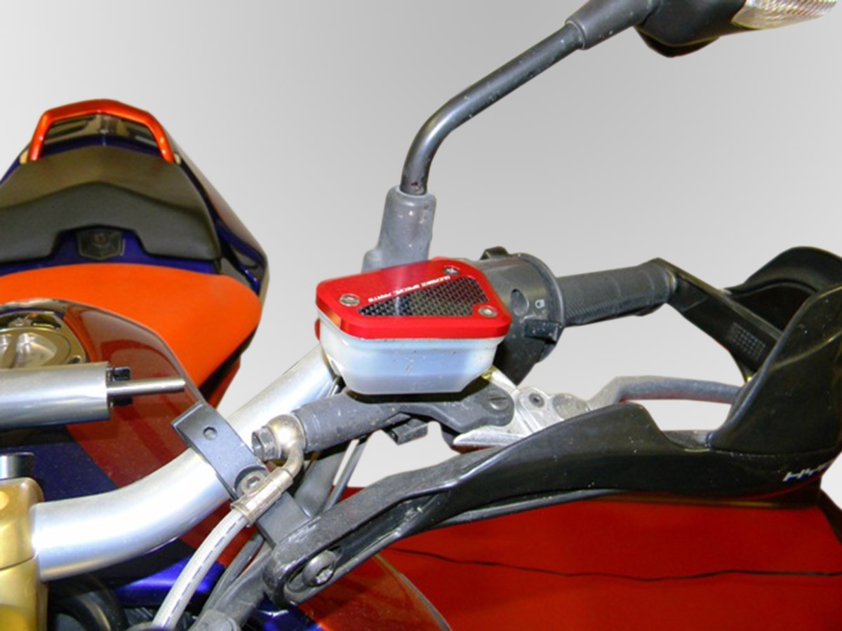 DBK Fluid Reservoir Caps Ducati Streetfighter 1098 2009-2013 - Adventure Parts