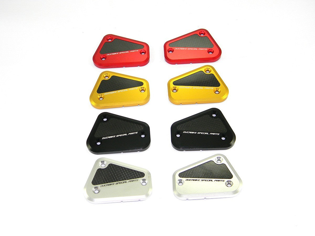 DBK Fluid Reservoir Caps Ducati Streetfighter 1098 2009-2013 - Adventure Parts