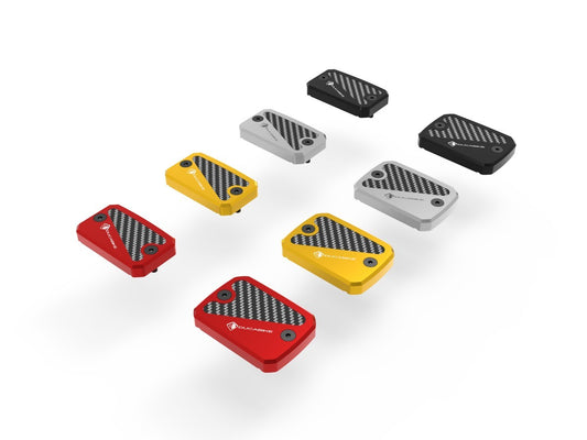 DBK Fluid Reservoir Caps Ducati Scrambler 2019-2025 - Adventure Parts