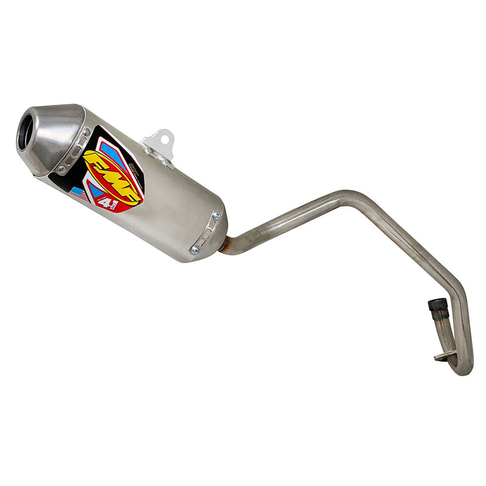 FMF Mini Factory-4.1 RCT Aluminum Silencer with Stainless Steel End Cap Suzuki DR-Z 110 2003–2005