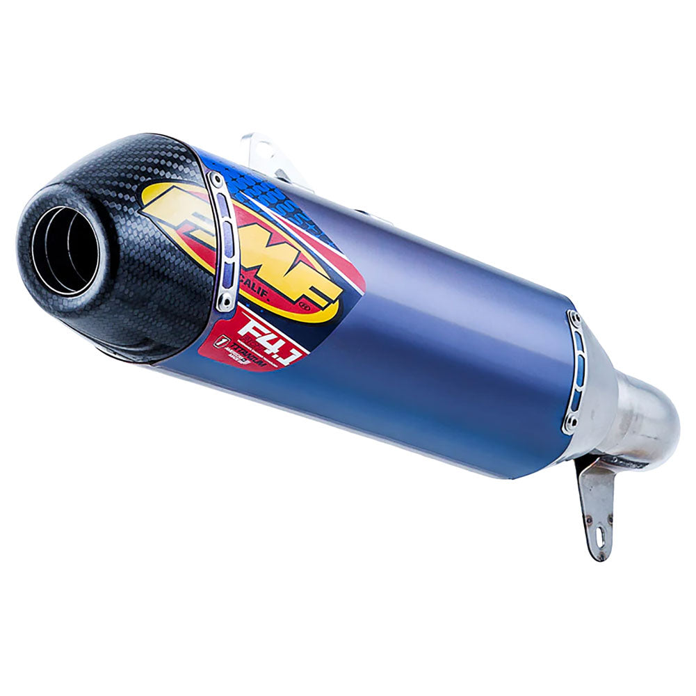 FMF Factory-4.1 RCT Anodized Titanium Silencer Carbon Cap Honda TRX 450ER 2006–2009