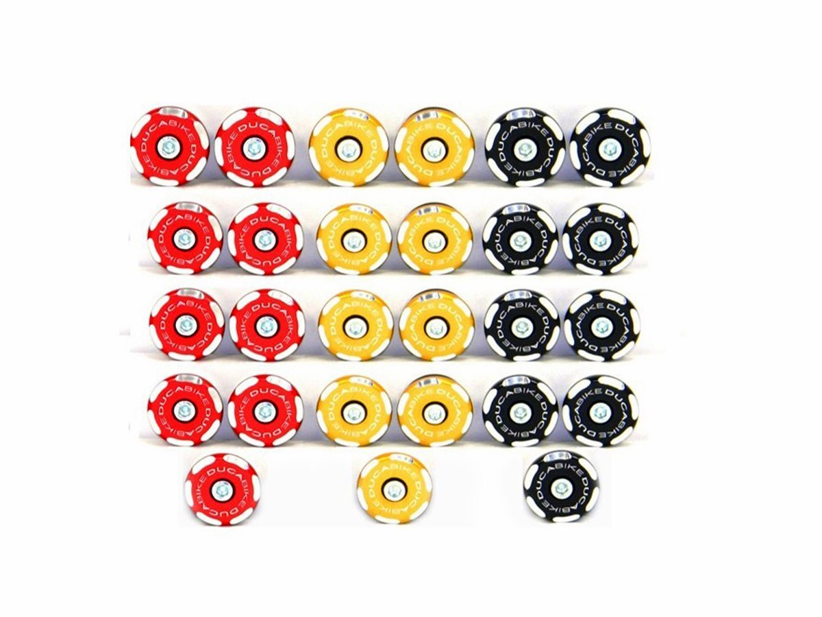 DBK Frame Caps Kit Ducati Streetfighter 2009-2015 - Adventure Parts