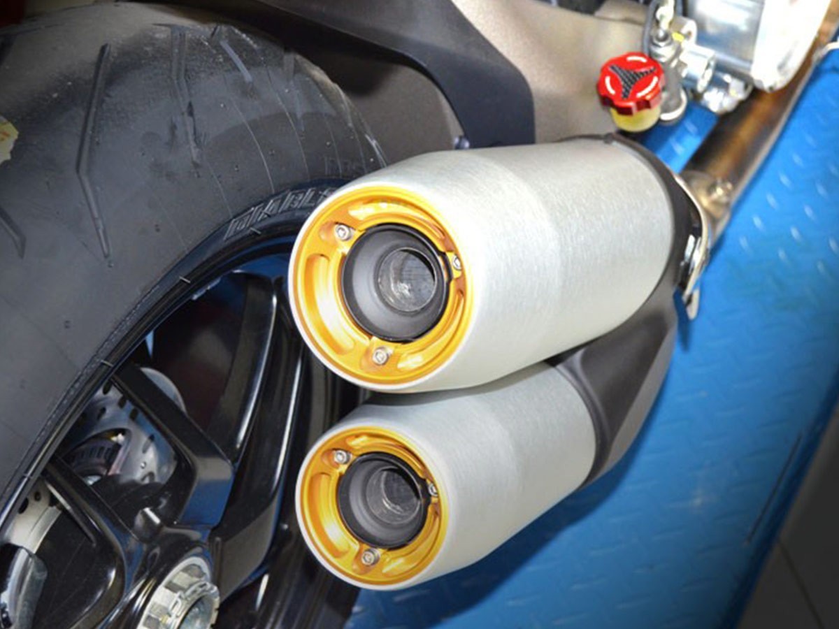 DBK Bottom Exhaust Ducati Monster 1200/S 2014-2016 - Adventure Parts