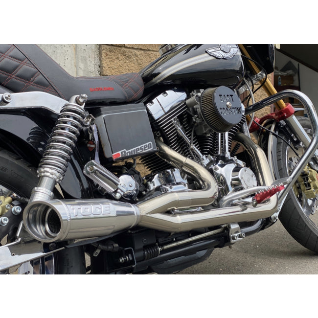 Toce The Perpetrator 2 to 1 Full Exhaust System Harley Davidson Dyna - Adventure Parts