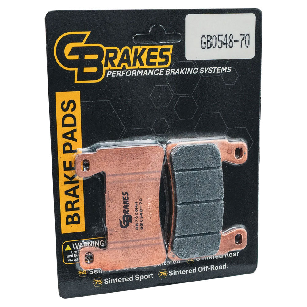 GBrakes Brake Pad - Sintered Double H Kawasaki Ninja ZX-6R 2013–2026