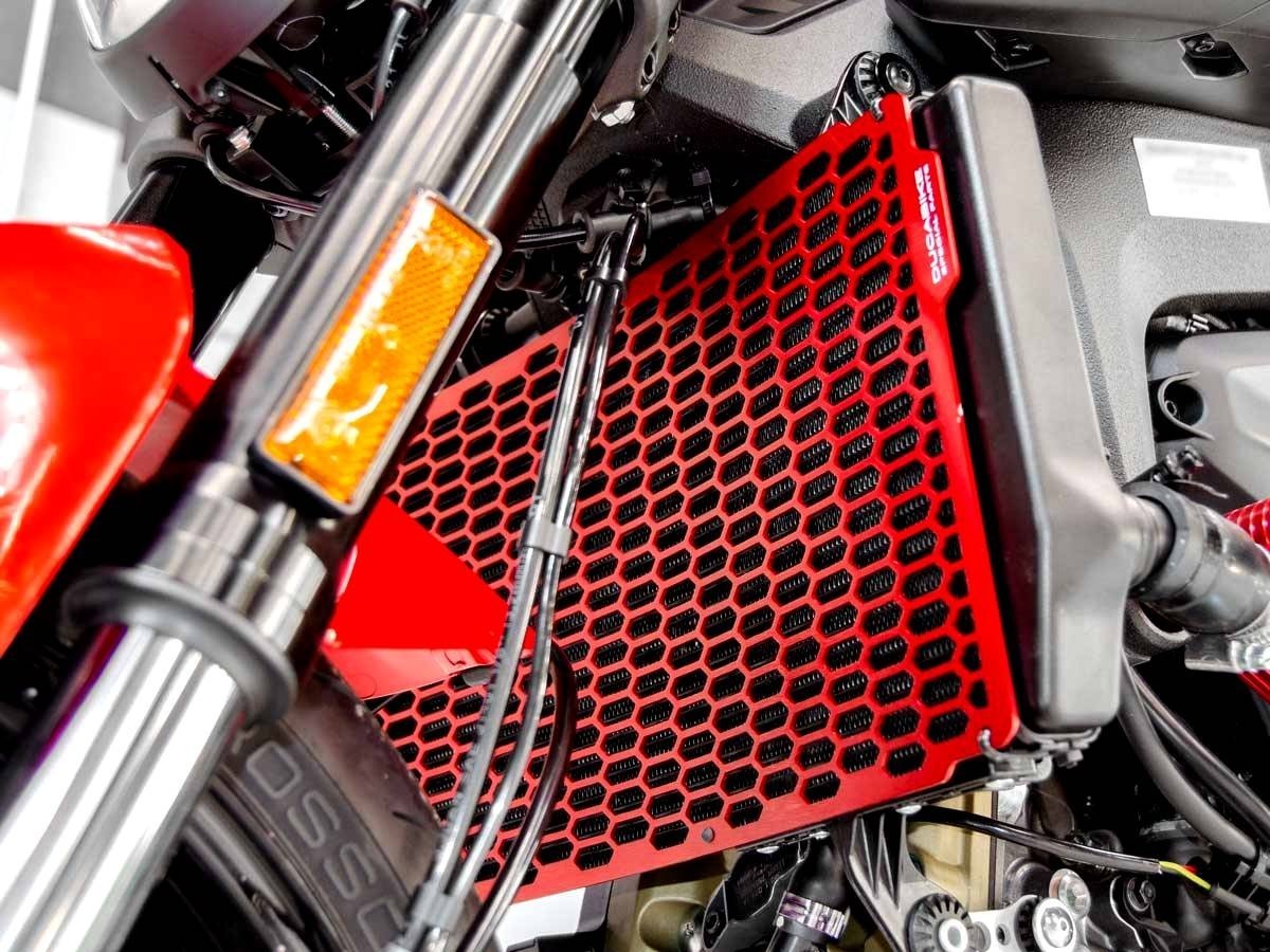 DBK Radiator Guard Ducati Monster 2021-2025 - Adventure Parts