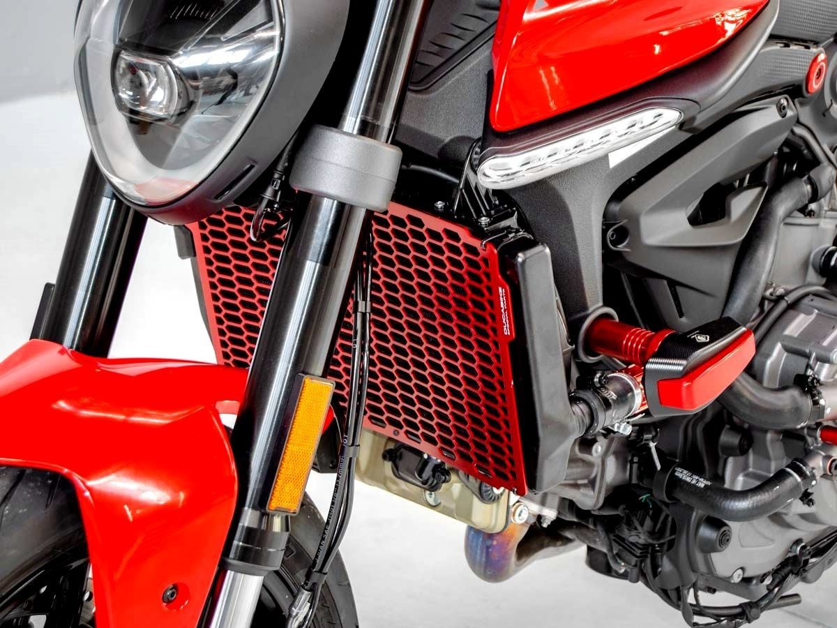 DBK Radiator Guard Ducati Monster 2021-2025 - Adventure Parts