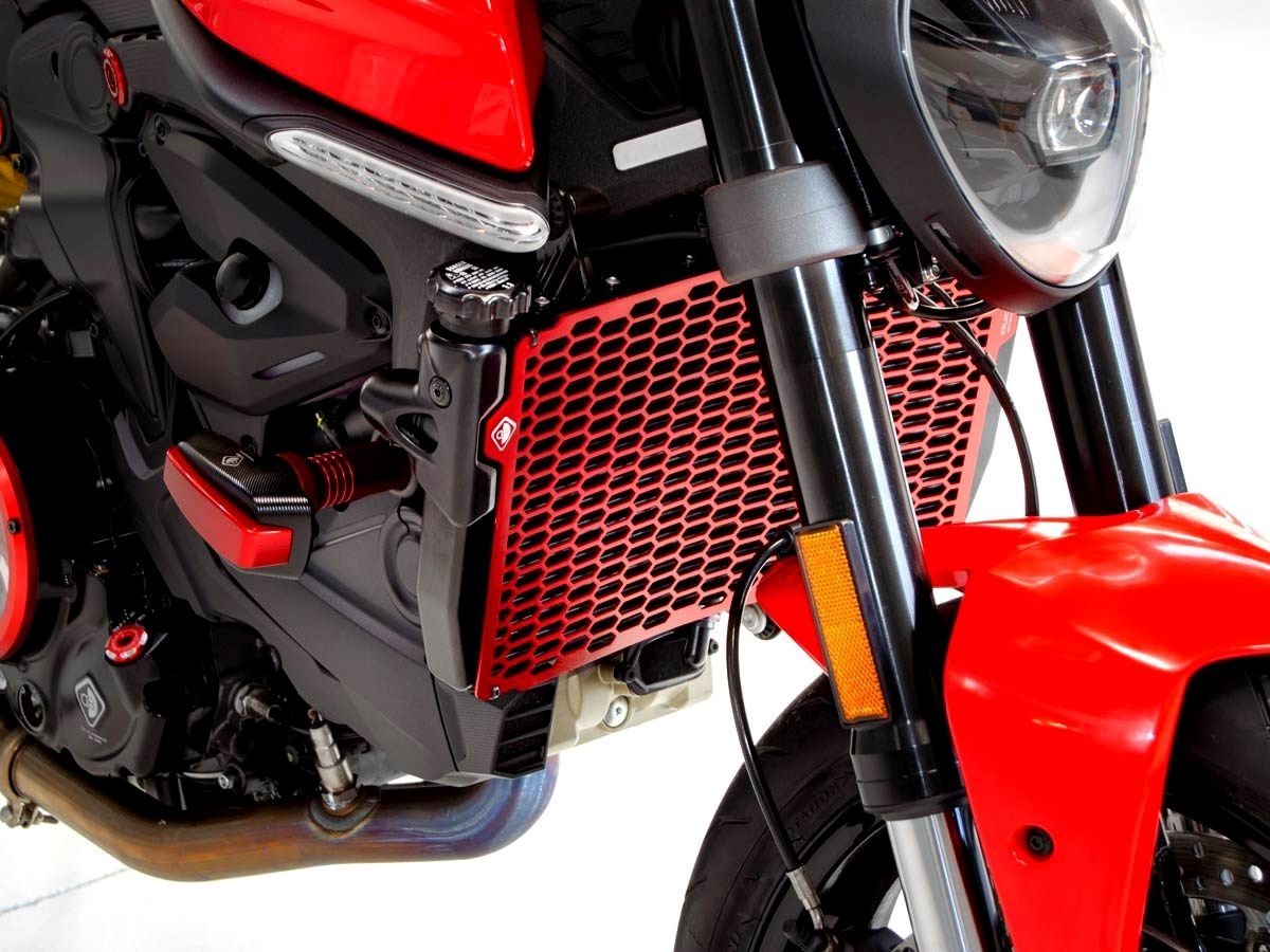 DBK Radiator Guard Ducati Monster 2021-2025 - Adventure Parts