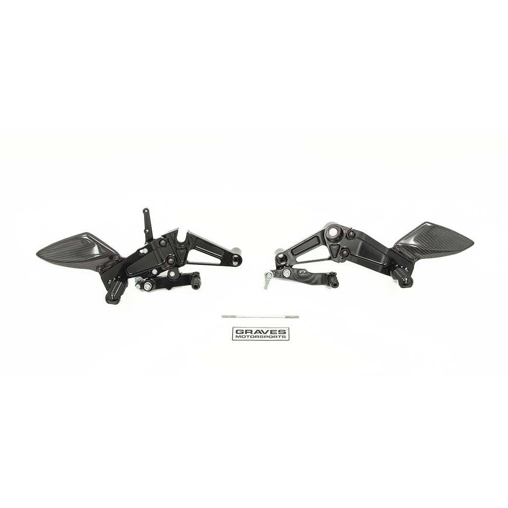 Graves Adjustable Rearsets Aprilia RS660 2021-2024