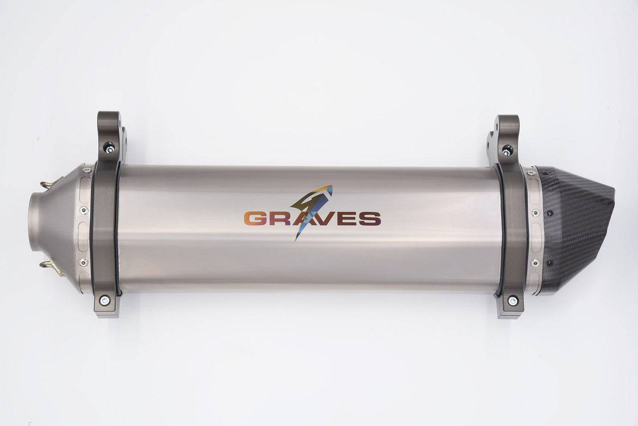 Graves Cat-Back Slip-on Exhaust System Honda Talon 1000R/1000X-4 2019-2023 - Adventure Parts