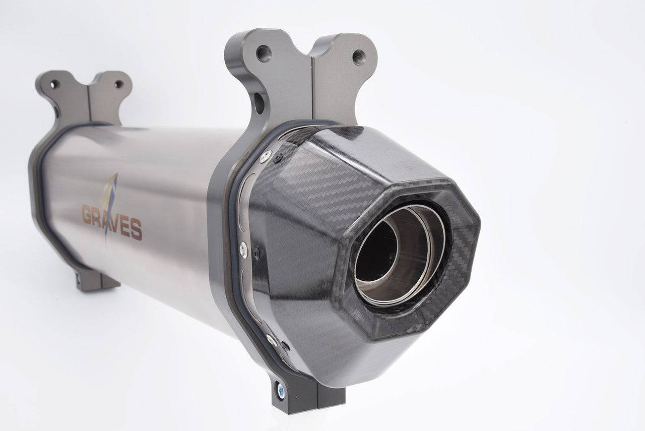 Graves Cat-Back Slip-on Exhaust System Honda Talon 1000R/1000X-4 2019-2023 - Adventure Parts