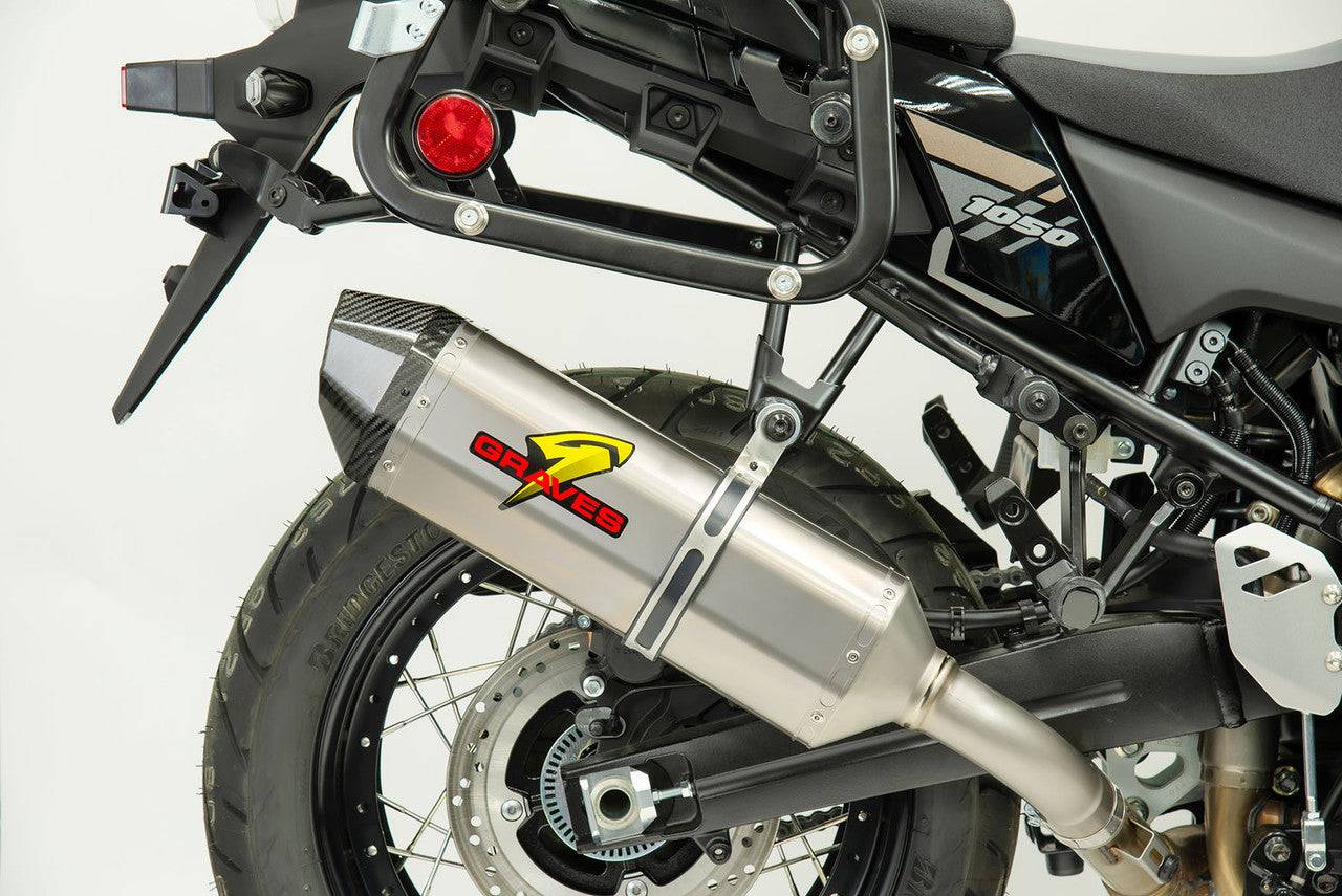 Graves Cat-Back Titanium Exhaust Suzuki V-Strom 1050 2020-2024